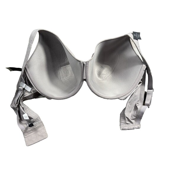 NWT Women Ambrielle Every Day Full Coverage Underwire Padded Gray Bra Size 44DD - Picture 2 of 4